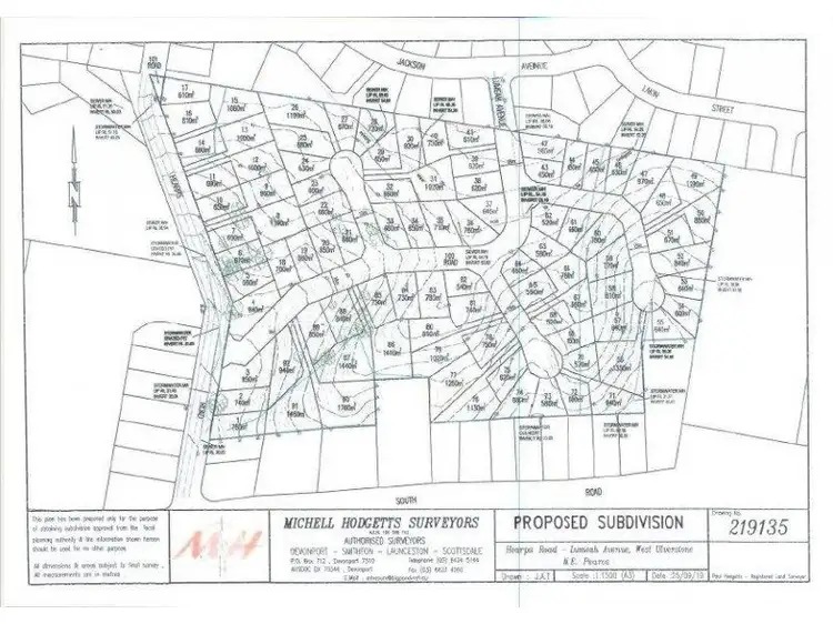 Floorplan of Homely land listing, . Hearps Road, West Ulverstone TAS 7315
