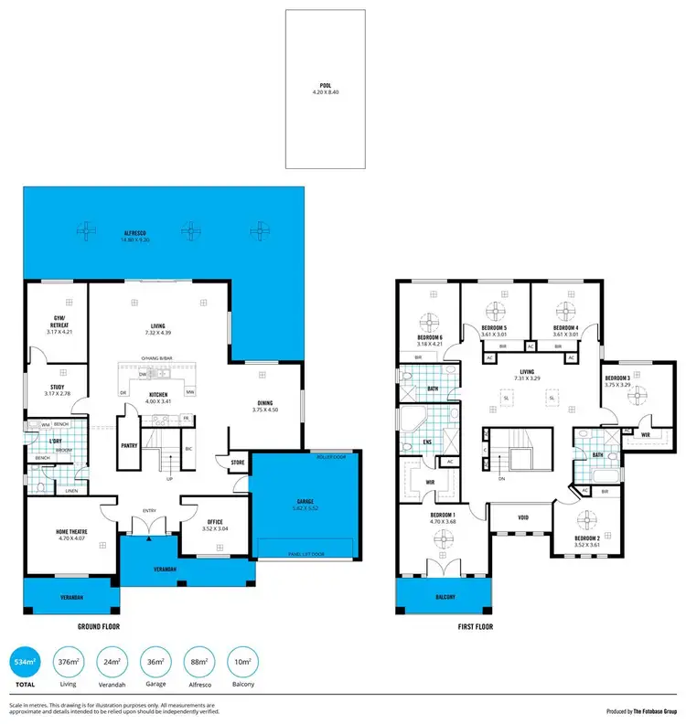 Floorplan of Homely house listing, 20 Monterey Pine Drive, Aberfoyle Park SA 5159