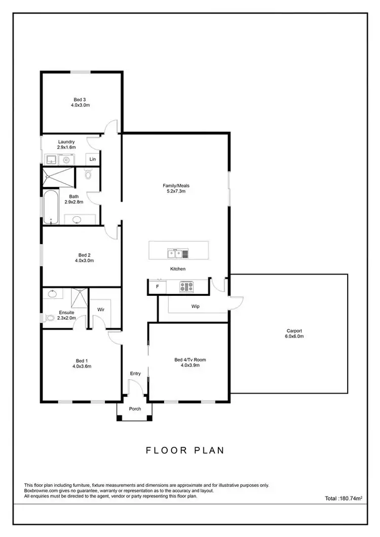 Floorplan of Homely house listing, 8 Deer Court, Wallaroo SA 5556