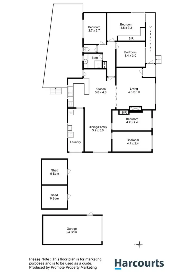 Floorplan of Homely house listing, 106 Cambridge Road, Bellerive TAS 7018