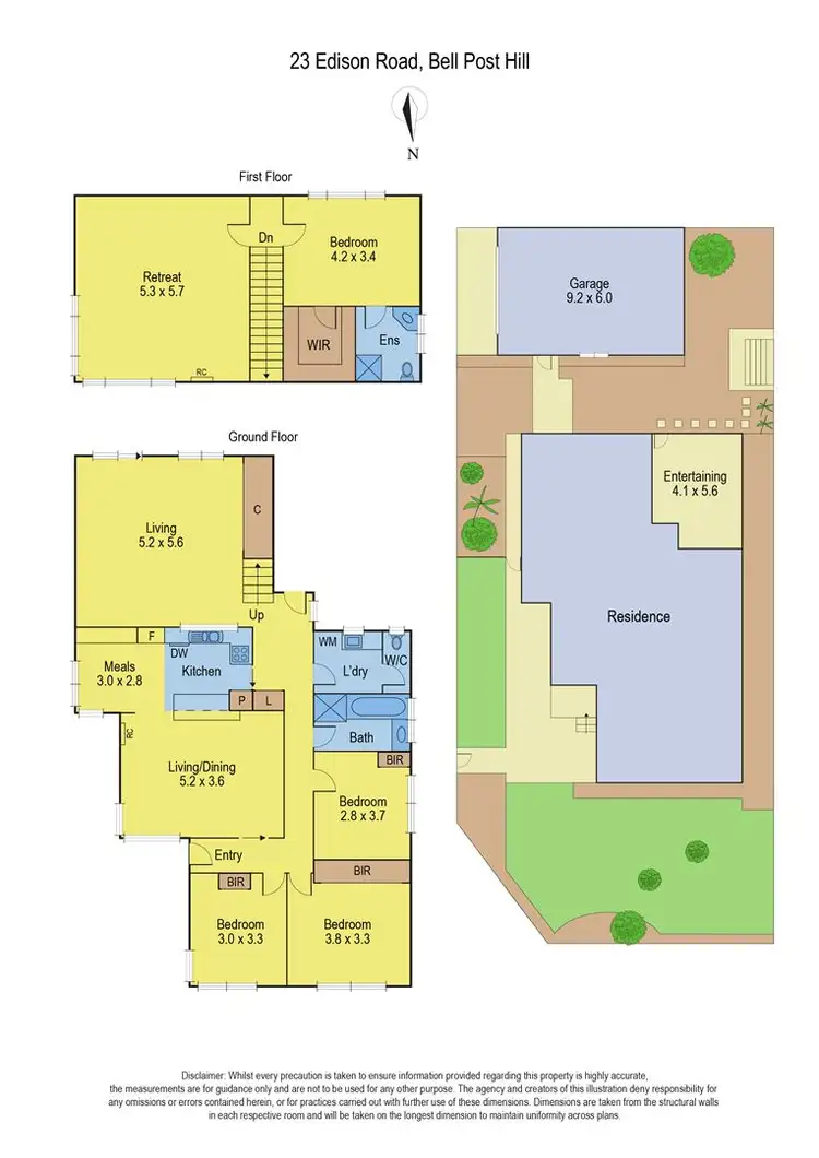 Floorplan of Homely house listing, 23 Edison Road, Bell Post Hill VIC 3215