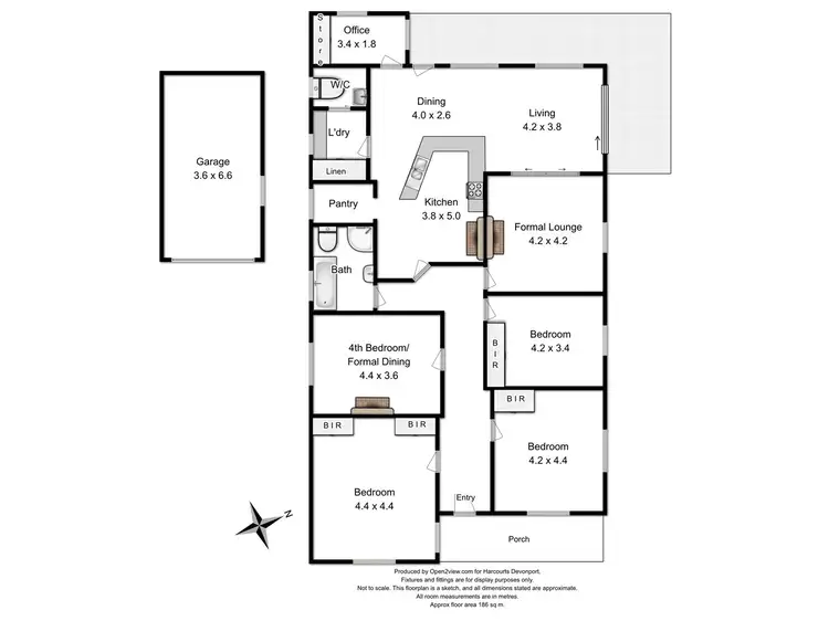Floorplan of Homely house listing, 56 Macfie Street, Devonport TAS 7310
