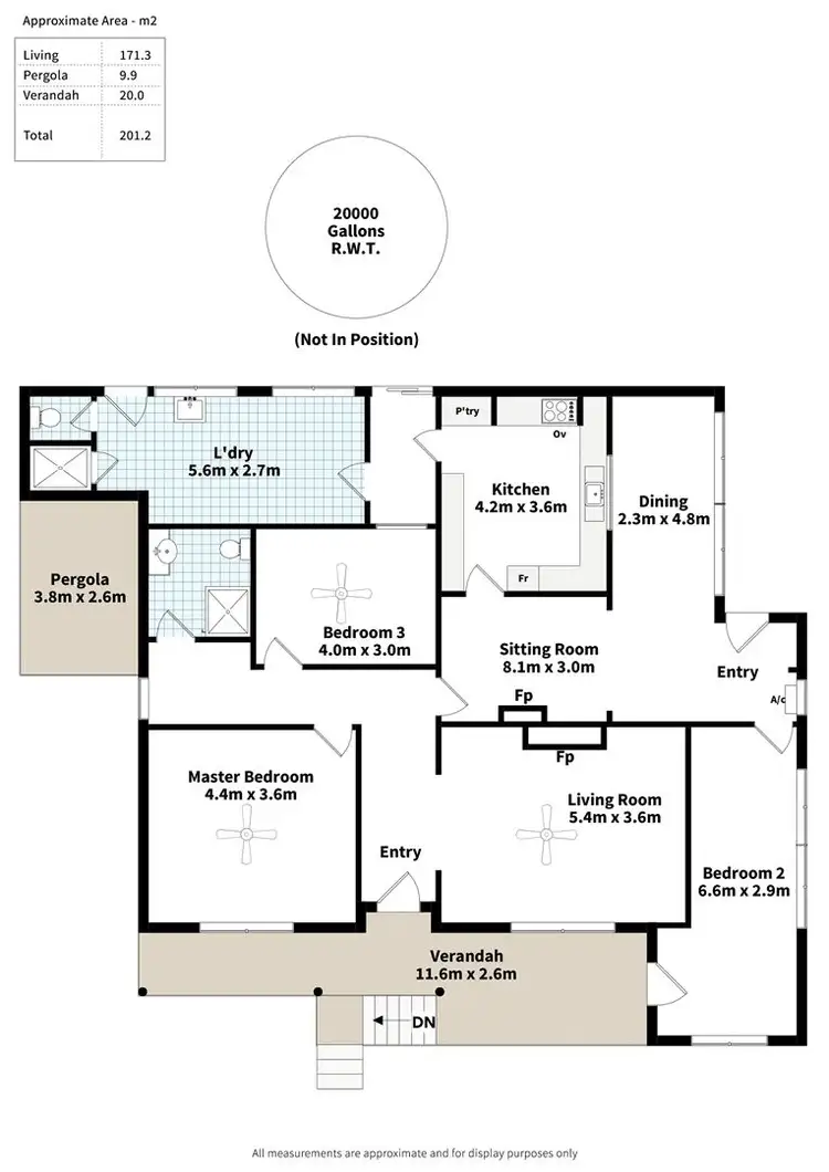 Floorplan of Homely rural property listing, 694 Hay Flat Road, Hay Flat SA 5204