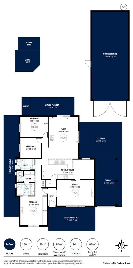 Floorplan of Homely house listing, 19 Haynes Road, Middleton SA 5213
