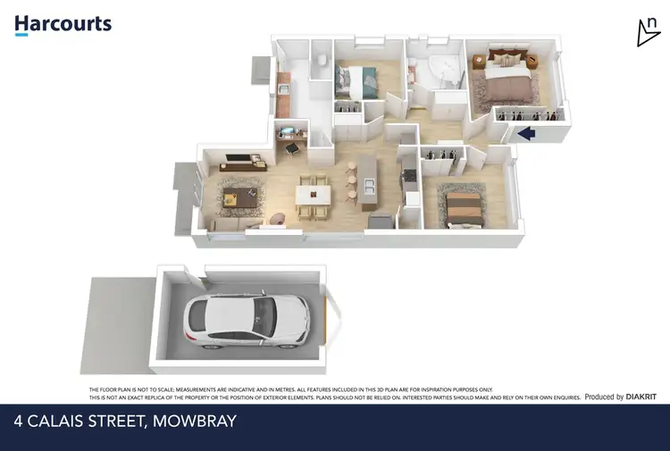 Floorplan of Homely house listing, 4 Calais Street, Mowbray TAS 7248
