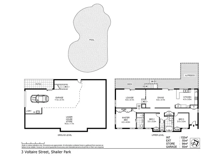 Floorplan of Homely house listing, 3 Voltaire Street, Shailer Park QLD 4128