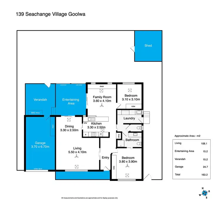 Floorplan of Homely retirement listing, 139/24 Gardiner Street, Goolwa SA 5214