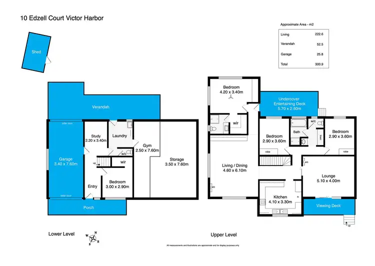 Floorplan of Homely house listing, 10 Edzell Court, Victor Harbor SA 5211