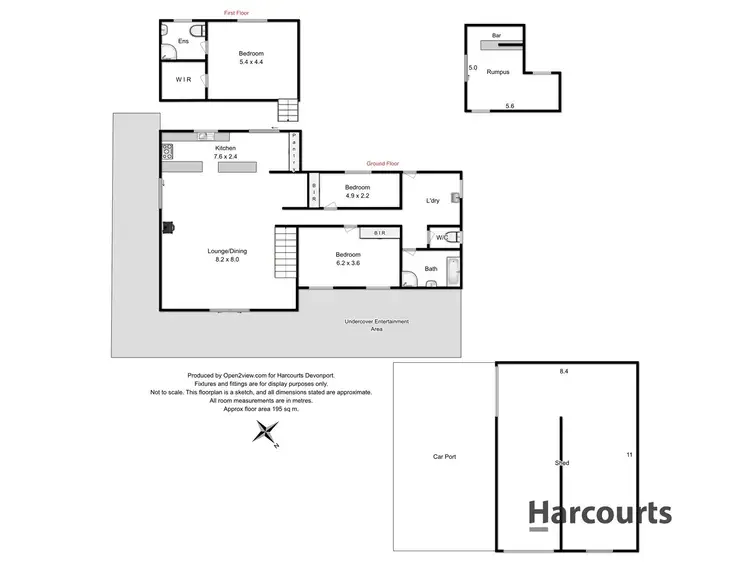 Floorplan of Homely house listing, 494 Paradise Road, Paradise TAS 7306