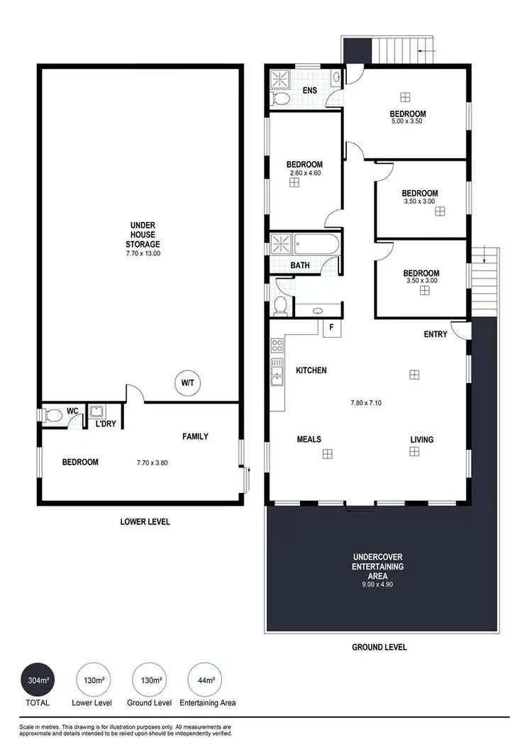 Floorplan of Homely house listing, 28 Seaview Avenue, Middleton SA 5213