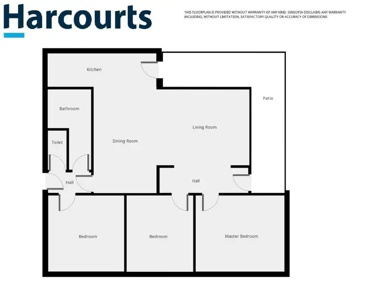 Floorplan of Homely house listing, 49 Lake Street, Edenhope VIC 3318