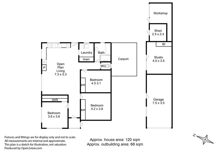Floorplan of Homely house listing, 8 Oak Street, Huonville TAS 7109