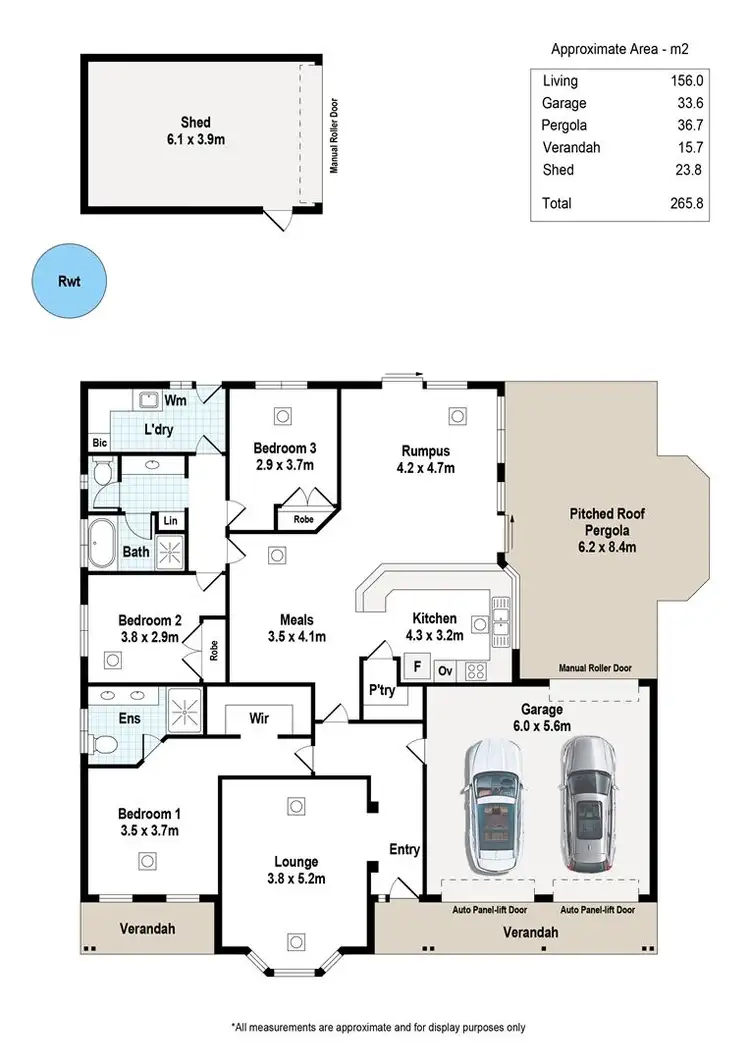 Floorplan of Homely house listing, 8 Rose Crescent, Mclaren Flat SA 5171
