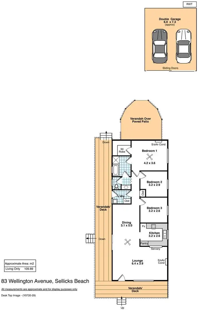 Floorplan of Homely house listing, 83 Wellington Avenue, Sellicks Beach SA 5174