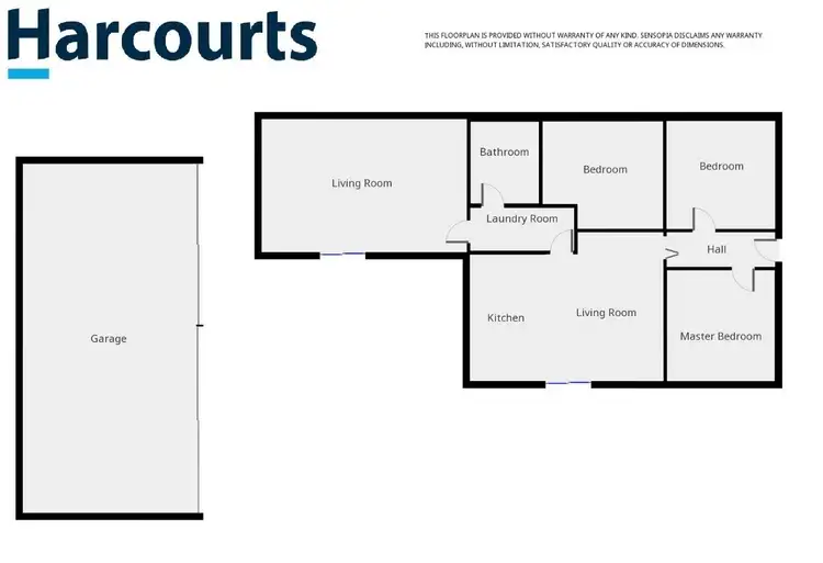 Floorplan of Homely house listing, 7 Hindmarsh Street, Dimboola VIC 3414