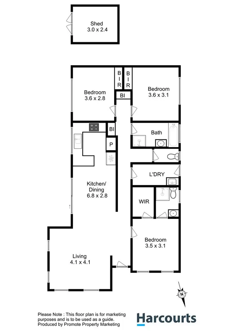 Floorplan of Homely house listing, 39 Menin Drive, Brighton TAS 7030