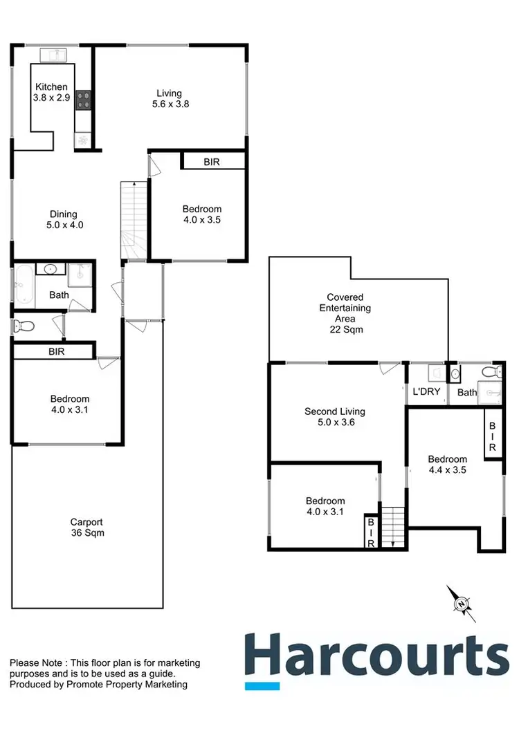 Floorplan of Homely house listing, 8 Warren Court, Howrah TAS 7018