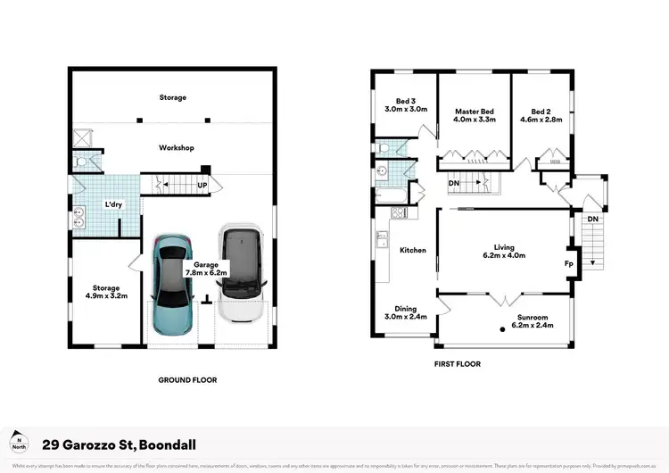 Floorplan of Homely house listing, 29 Garozzo Street, Boondall QLD 4034