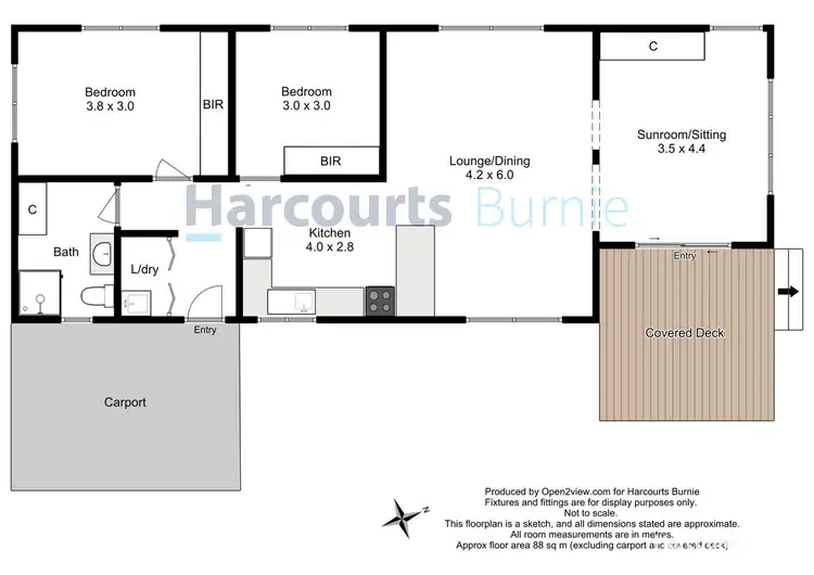 Floorplan of Homely house listing, 2 New Street, Somerset TAS 7322