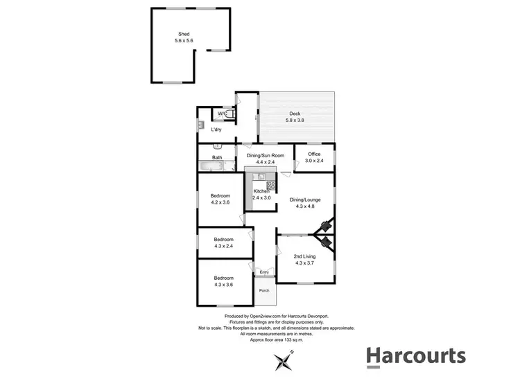 Floorplan of Homely house listing, 30 Devonport Road, Quoiba TAS 7310