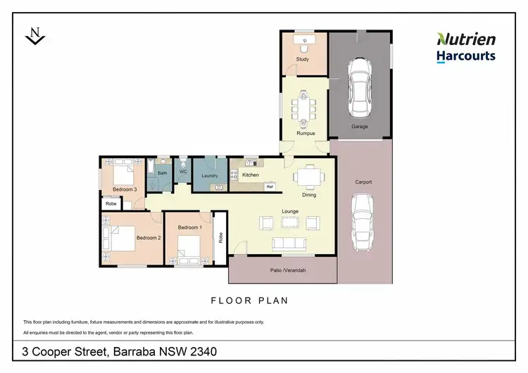 Floorplan of Homely house listing, 3 Cooper Street, Barraba NSW 2347