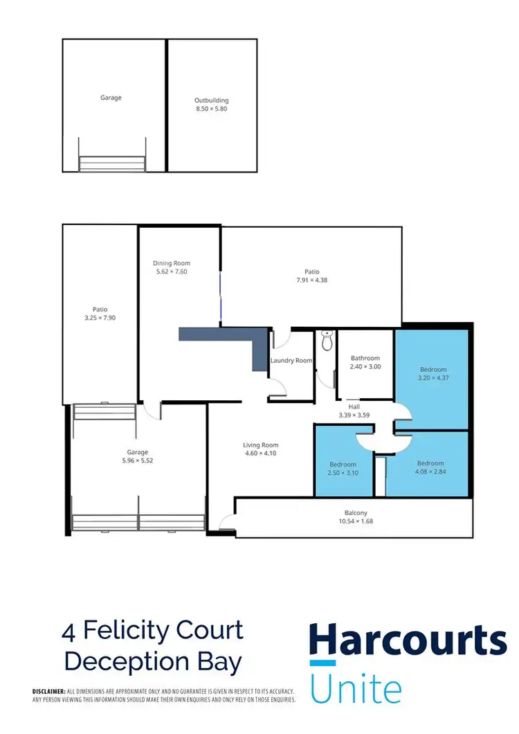 Floorplan of Homely house listing, 4 Felicity Court, Deception Bay QLD 4508