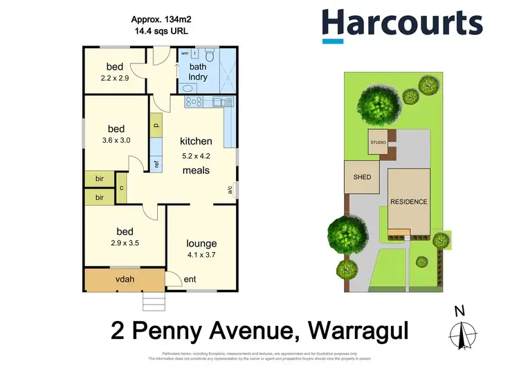 Floorplan of Homely house listing, 2 Penny Avenue, Warragul VIC 3820
