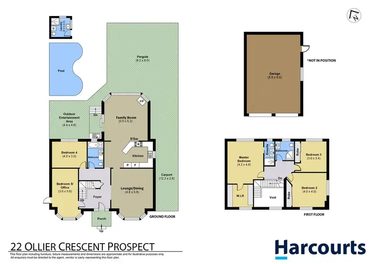 Floorplan of Homely house listing, 22 Ollier Crescent, Prospect NSW 2148