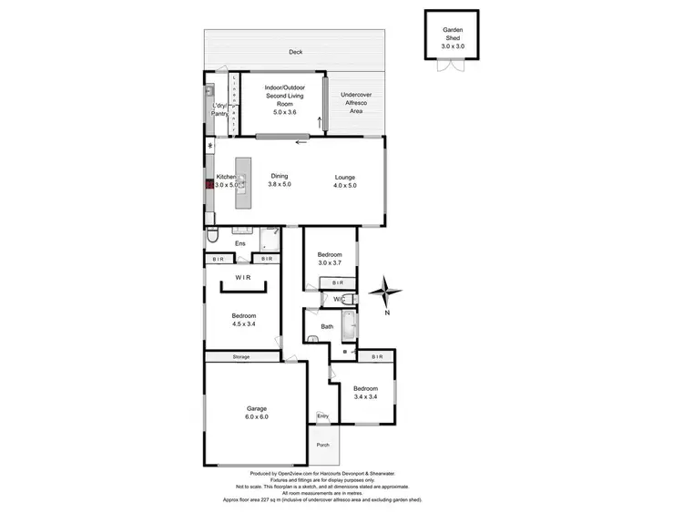 Floorplan of Homely house listing, 9 Arthur Street, Shearwater TAS 7307