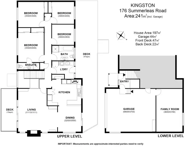 Floorplan of Homely house listing, 176 Summerleas Road, Kingston TAS 7050