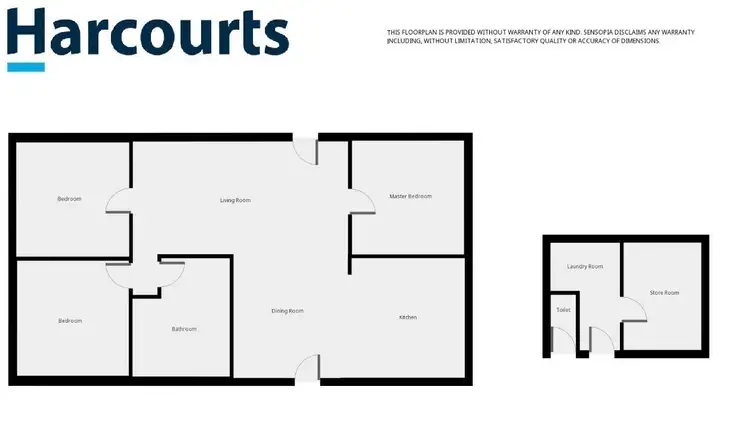Floorplan of Homely house listing, 16 Haylocks Road, Harrow VIC 3317