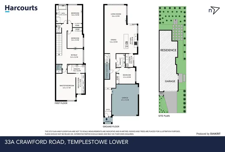 Floorplan of Homely townhouse listing, 33A Crawford Road, Templestowe Lower VIC 3107