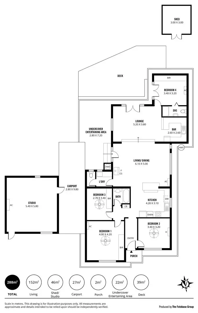 Floorplan of Homely house listing, 20 Nairne Road, Woodside SA 5244