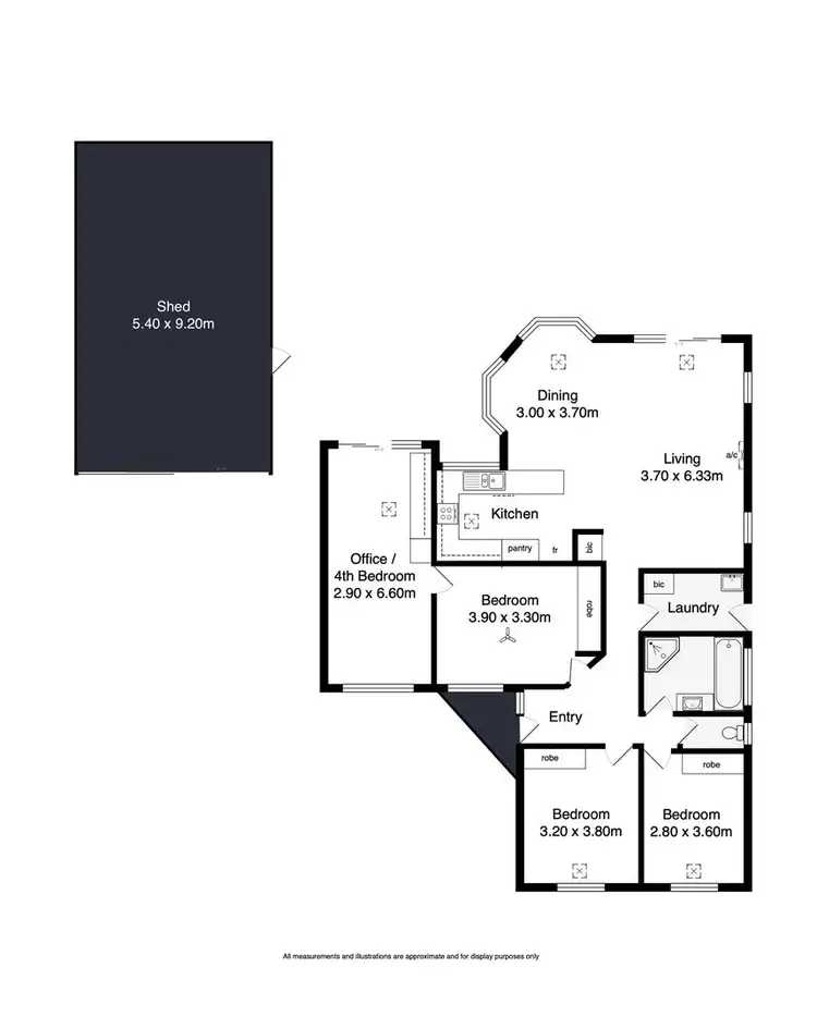 Floorplan of Homely house listing, 40 Greenhills Road, Victor Harbor SA 5211
