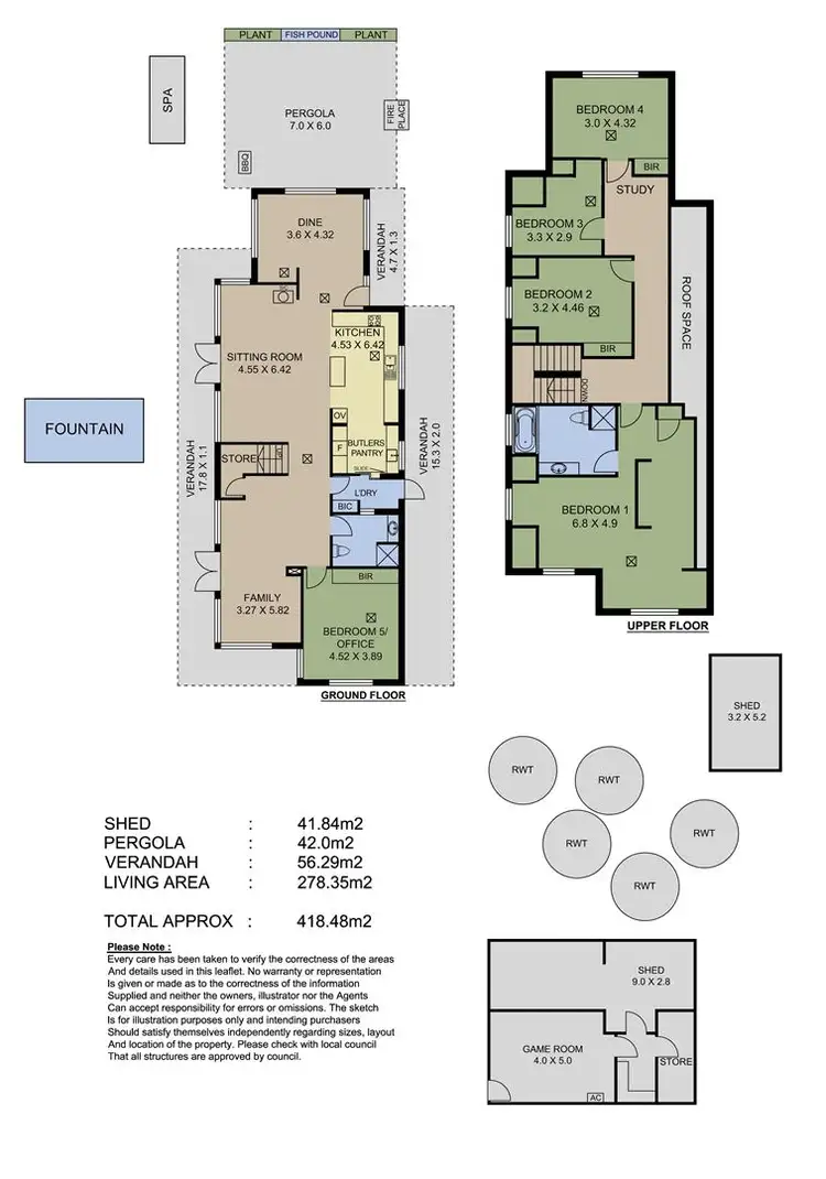 Floorplan of Homely rural property listing, 265 Pyrites Road, Nairne SA 5252