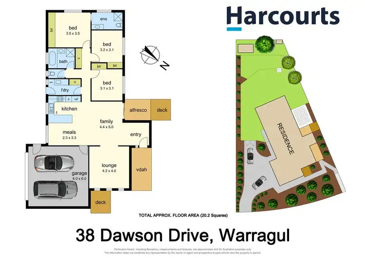 Floorplan of Homely house listing, 38 Dawson Drive, Warragul VIC 3820