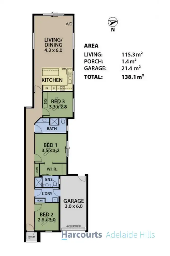 Floorplan of Homely house listing, 7C Hale Street, Mount Barker SA 5251