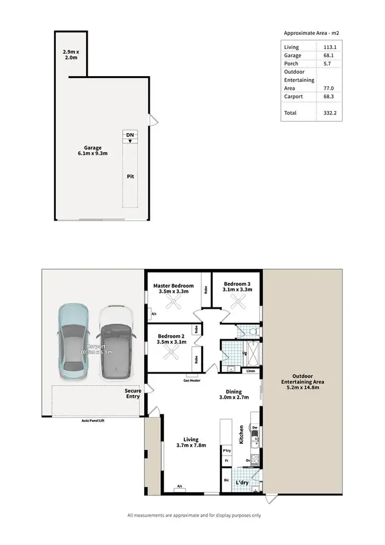 Floorplan of Homely house listing, 43 Robin Street, Port Noarlunga South SA 5167