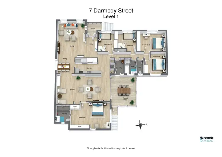 Floorplan of Homely house listing, 7 Darmody Street, Weetangera ACT 2614