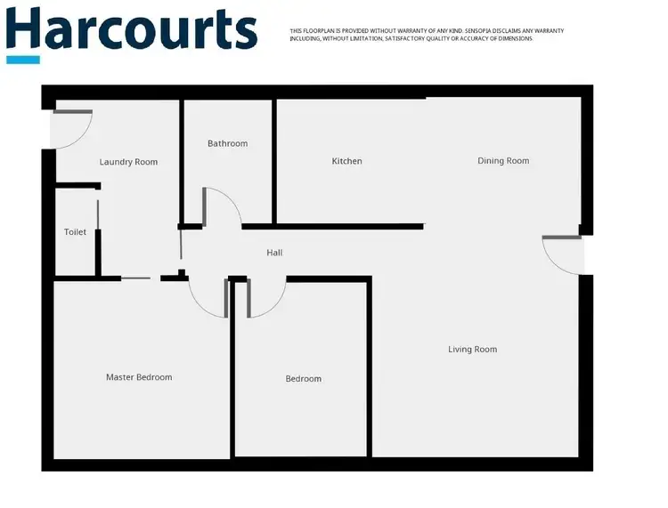 Floorplan of Homely house listing, 4 Wallace Street, Edenhope VIC 3318
