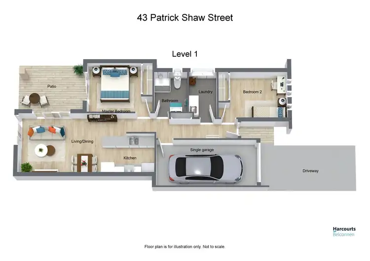 Floorplan of Homely house listing, 43 Patrick Shaw Street, Casey ACT 2913