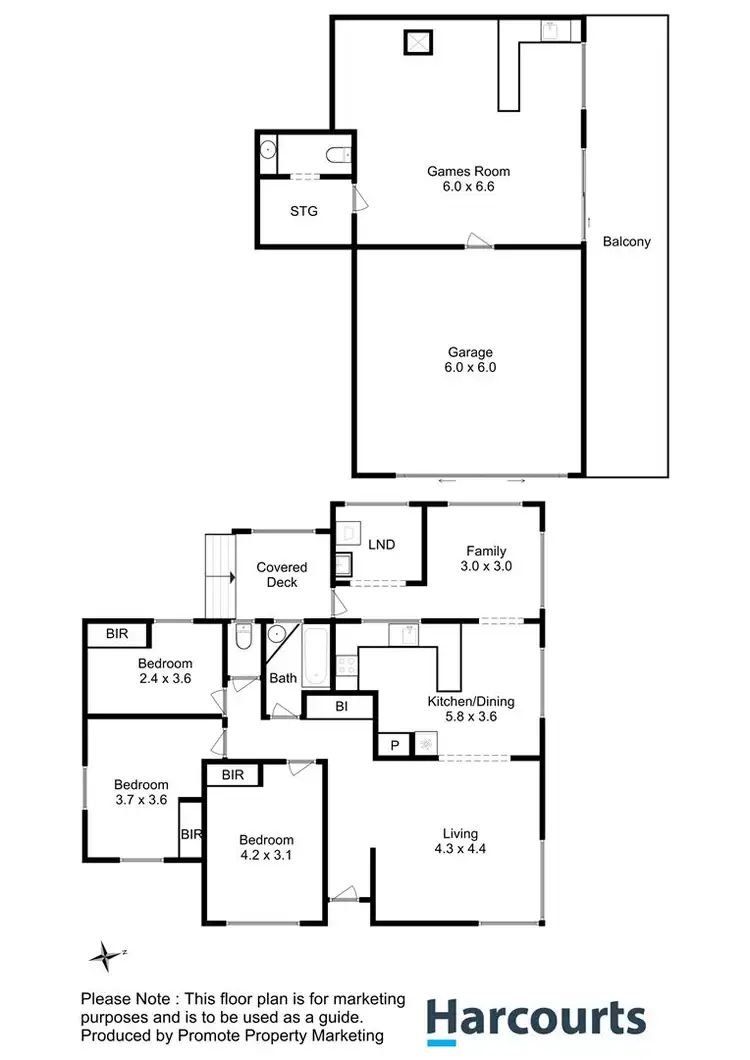 Floorplan of Homely house listing, 300 Cambridge Road, Warrane TAS 7018