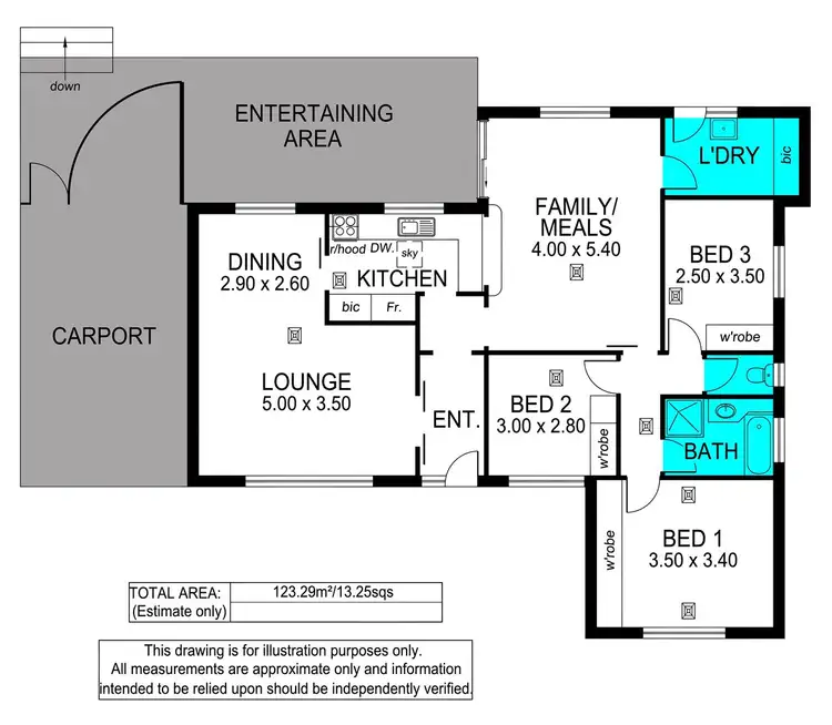 Floorplan of Homely house listing, 18 Bounty Road, Hallett Cove SA 5158