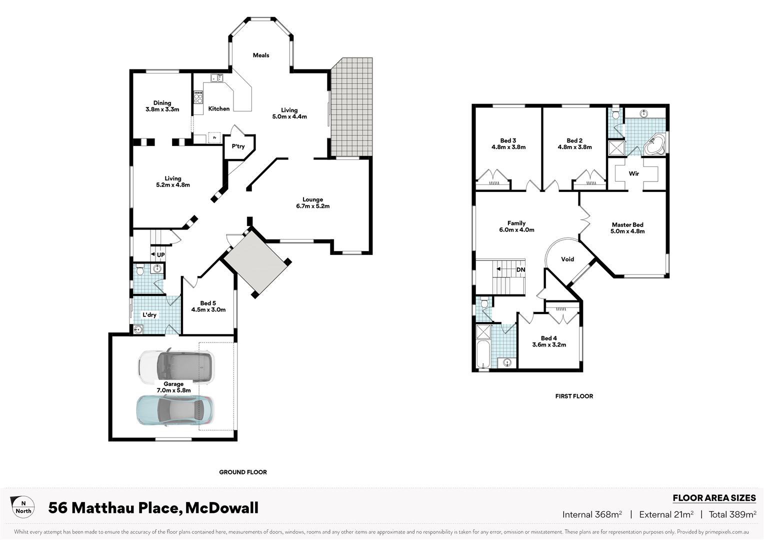 Floorplan of Homely house listing, 56 Matthau place, Mcdowall QLD 4053