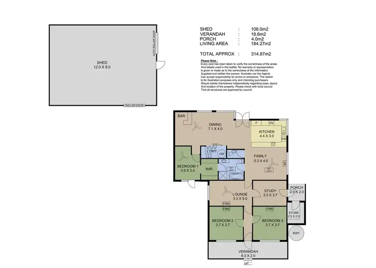 Floorplan of Homely house listing, 10 Hawthorn Road, Mount Barker SA 5251