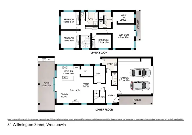 Floorplan of Homely house listing, 34 Willmington Street, Wooloowin QLD 4030
