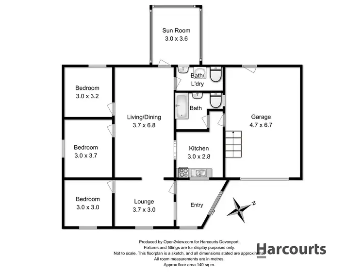 Floorplan of Homely house listing, 60 David Street, East Devonport TAS 7310