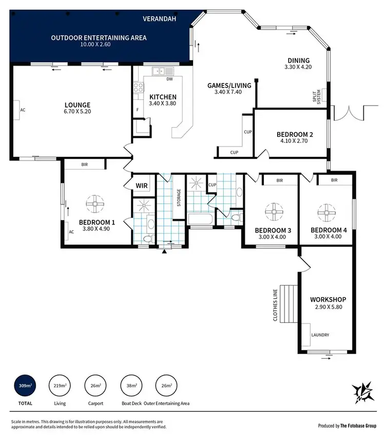 Floorplan of Homely house listing, 35 Prince Alfred Parade, Hindmarsh Island SA 5214