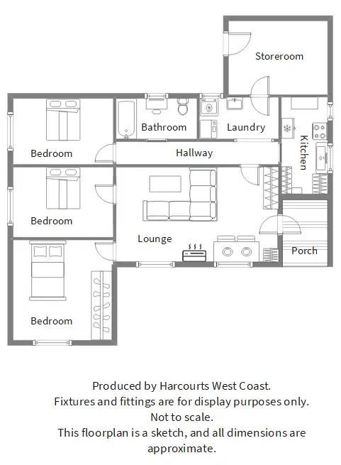 Floorplan of Homely house listing, 10 Giblin Street, Rosebery TAS 7470