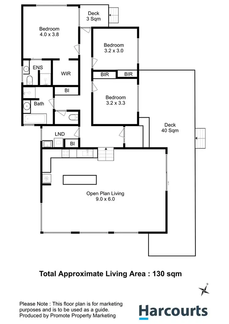 Floorplan of Homely house listing, 20 Wattle Road, Dodges Ferry TAS 7173